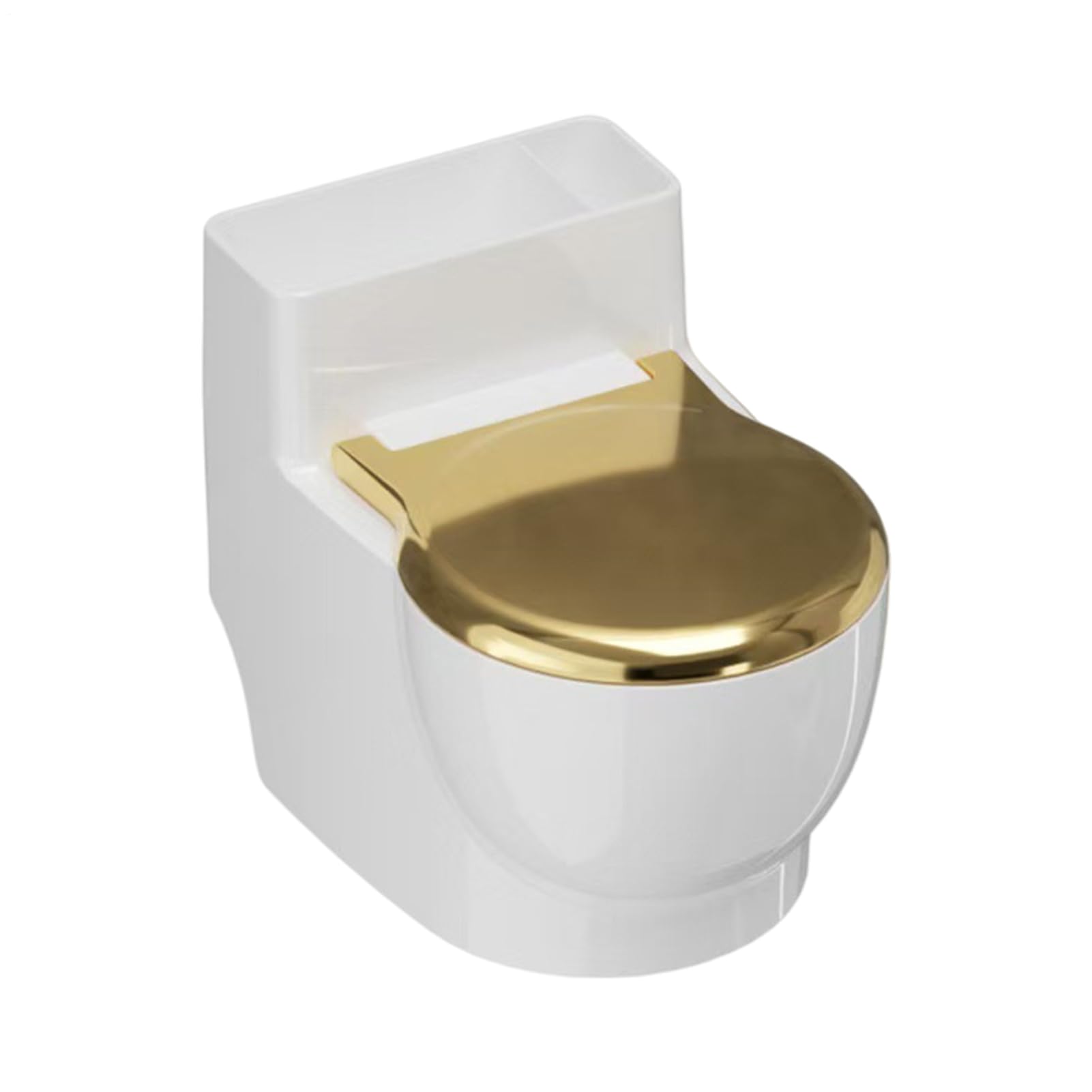 Cat Bowl - Stainless Steel Toilet Shaped Cat Water Bowl | Anti Spill Raised Dish, Non Slip Čat Water Bowls for Pets, Small Dogs Puppies for Home, Indoor, Bathroom, Living Room, Kitchen and Corner