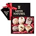 Satin Naturel Idee Regalo Donna - 6x Bombe da Bagno con Burro di Karite e Oli Essenziali - Compleanno - Confezione Regalo di Lusso immagine