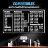 Smart Ink Cartouche d’Encre Compatible pour HP 364 XL 364XL High Yield 10 Pack (4 Noir & Cyan Magenta Jaune) pour HP Photosmart 5510 5520 6510 6525 B210a C5380 Deskjet 3070A 3520 Officejet 4620 4622