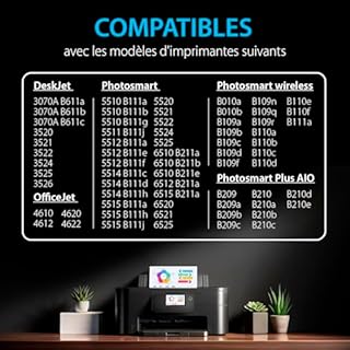 Smart Ink Cartouche d’Encre Compatible pour HP 364 XL 364XL High Yield 10 Pack (4 Noir & Cyan Magenta Jaune) pour HP Photosmart 5510 5520 6510 6525 B210a C5380 Deskjet 3070A 3520 Officejet 4620 4622