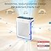 LEVOIT | HEPA Luftreiniger | Air Purifier mit Lichtsensor und waschbarem Vorfilter | Leise | CADR 243 m³/h, Wohnung bis 52 m² | entfernt 99,97 % von Staub, Pollen, Tierhaaren & Gerüchen | Tiermodus