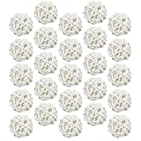 Boules décoratives en rotin – fabriquées en bois naturel, ces boules de rotin diffuseurs de parfum offrent une diffusion du parfum et constituent des accessoires de décoration pour la maison