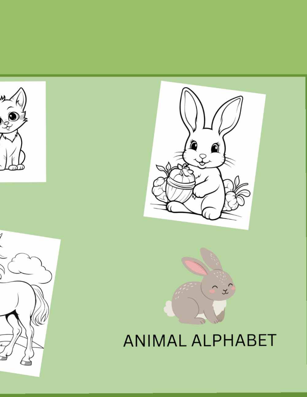 Animal Alphabet Coloring Book for Kids Ages 3-8: Learn ABC Letters with Cute Animals | Fun Educational Activity Book for Preschool and Kindergarten: ... for Toddlers, Preschoolers and Early Learners