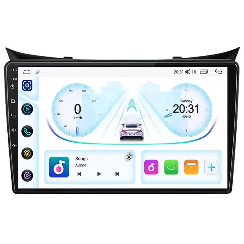 Radio Car Play de 9" para Hyundai I30 Elantra GT 2011-2017 con 4G y pantalla táctil de 2+64GB
