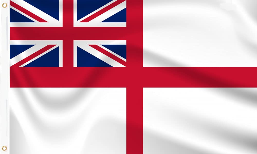 White Ensign Flag 5'x3' (150cm x 90cm)