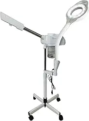 VAPORIZADOR BIOTRON OZÔNIO QUENTE COM PEDESTAL, ILUMINAÇÃO E LUPA DE AUMENTO DE 5 VEZES MARCA BIOTRON