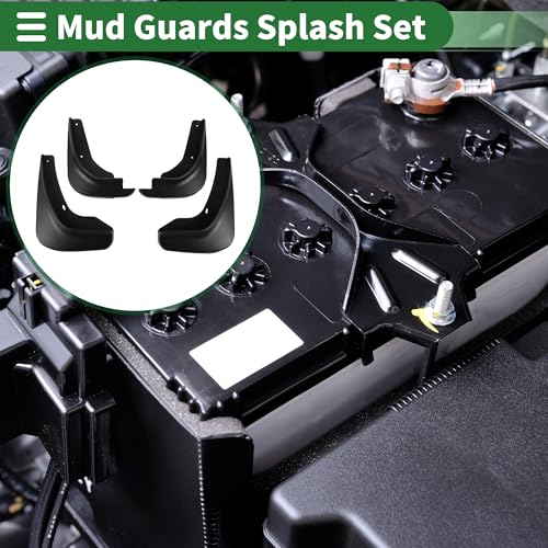 Image of Motoforti Mud Flaps Splash Guards Mud Guards for Buick Park Avenue 2008-2017 W /Mount Accessories