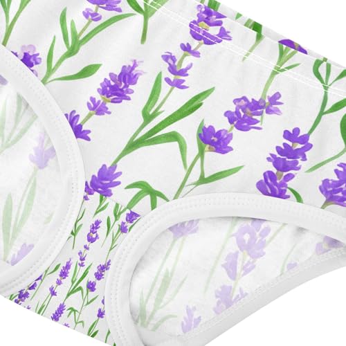 Lavender Flowers Toddler Girls's Underwear 2T 202c18914