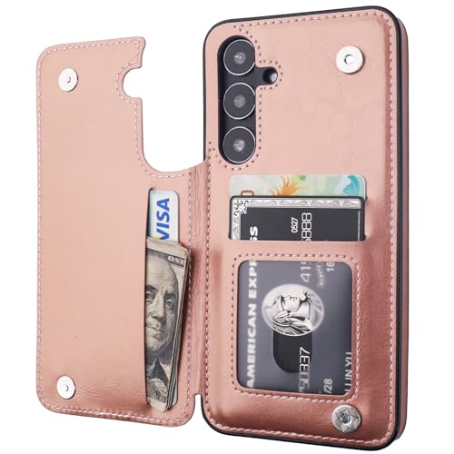 Coque portefeuille Samsung S24 Plus idéale pour sorties libres