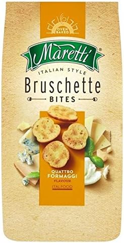 Maretti Quattro Formaggi Bruschetta Bites 150g (Pack of 6)