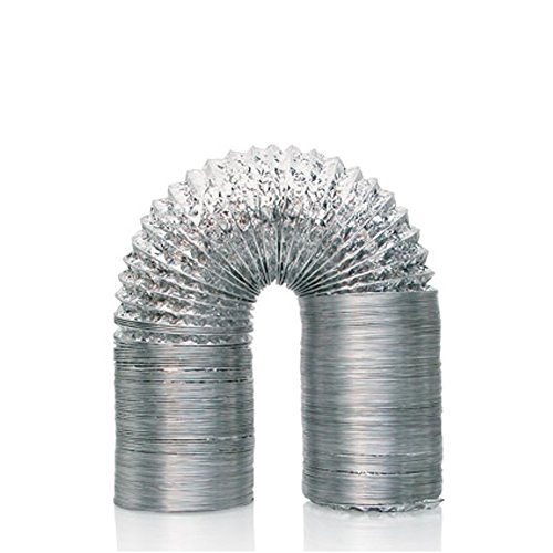 Active Air Acdc425 4-Inch Non-Insulated, 25-Feet Air Duct, 4", Stainless Steel #TOP5