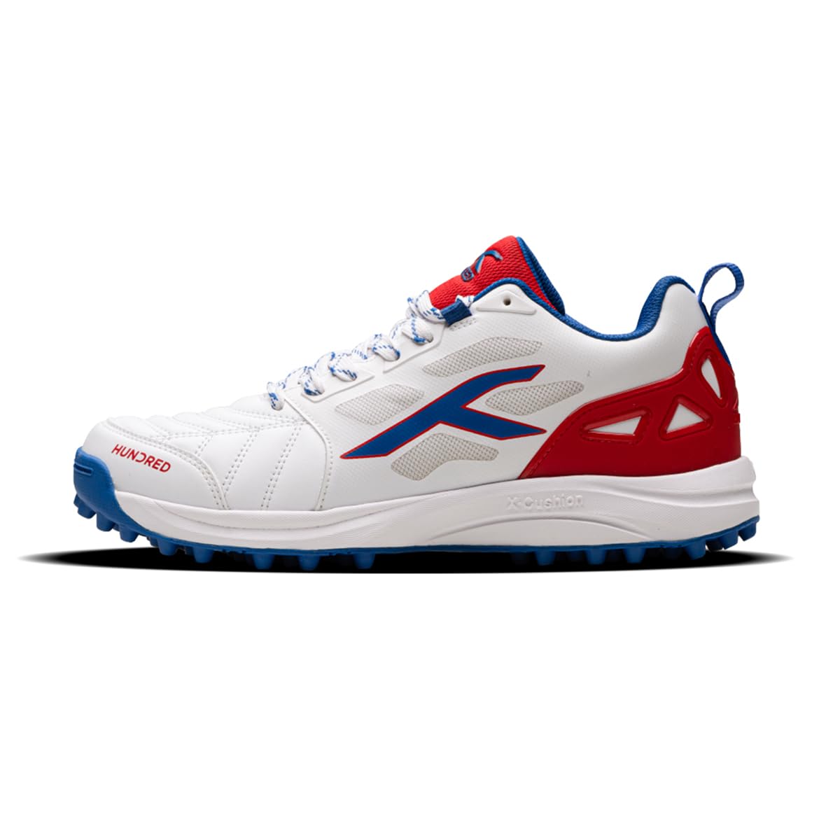 hundred TerraField Cricket Shoes | TerraSpike Rubber Studs | Embedded Support Plate for Stability | Lightweight & Durable | Ideal for Turf, Ground & Hard Surfaces-picture-0