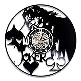 ❀ Schallplatten-Wanduhr: Die Größe beträgt 30 cm. Die Dicke beträgt ca. 3mm.