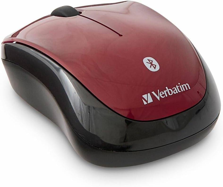 Bluetooth Wireless Tablet Multi-Trac Blue LED Mouse - Garnet