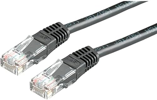 Value Cordon LAN Cat 6 | Câble réseau UTP Ethernet avec connecteur RJ45 | noir 0