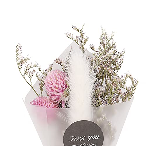 Ramo de flores secas natural para decoración miniatura 7