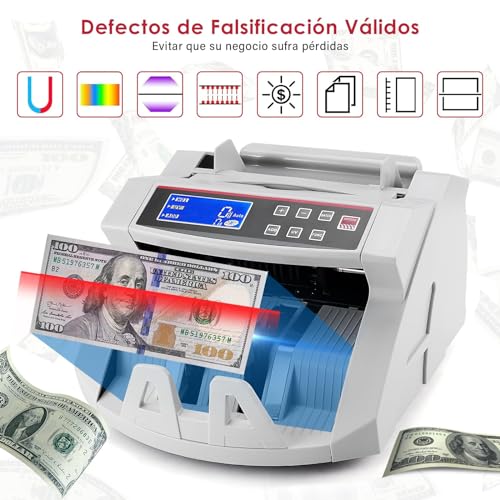 Mejores precios y opiniones de Contador billetes para comprar online. 6 Imagen adicional