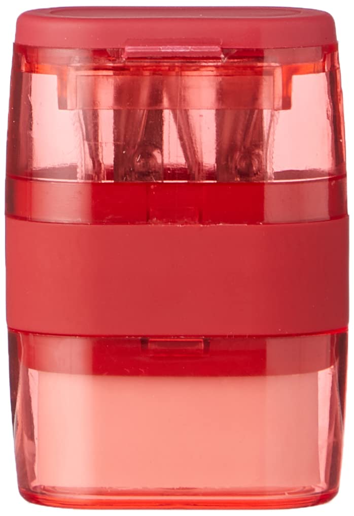 Sharpeners Helix Duo Sharpener & Eraser Assorted Colours Arts & Crafts