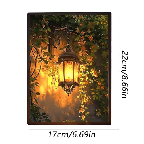 Lámpara de arte moderno para eliminar la luz molesta en paredes de hogar 2