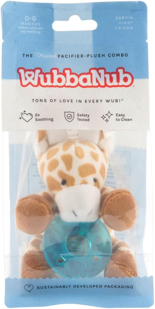 Wubbanub Infant Pacifier - Giraffe