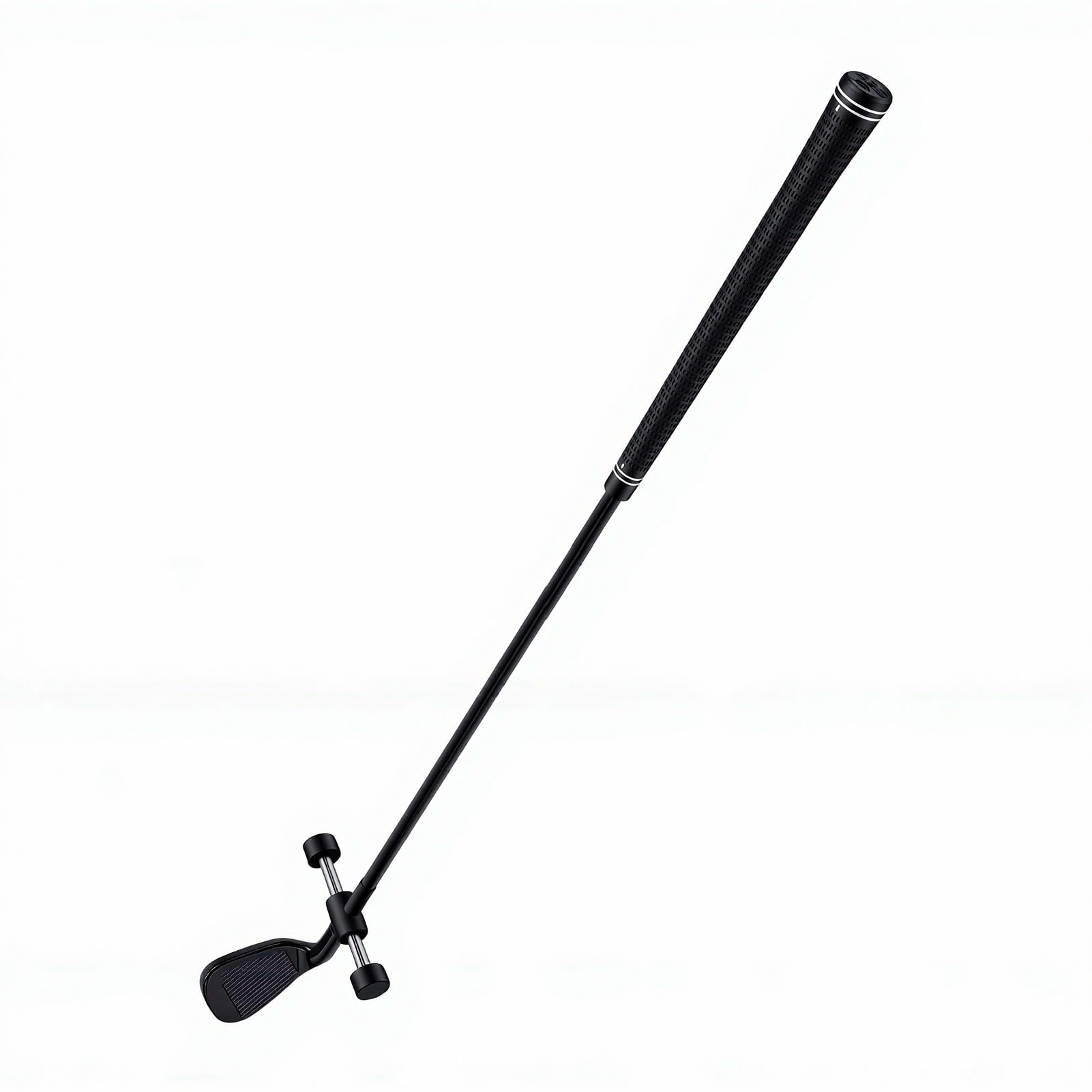 POENVFPO Entrenador de Velocidad de Swing de Golf, Herramienta de Práctica de Eje Flexible con Agarre Antideslizante y Retroalimentación de Sonido de Fuerza para Mano Izquierda Derecha
