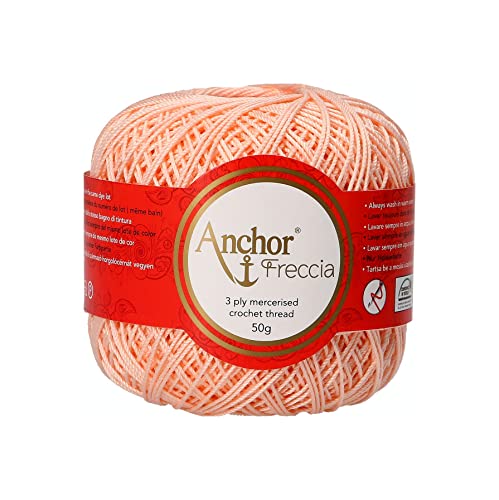Anchor Freccia, Thickness: 6, Packaging: 50G, Running Length: 175M 6 Crochet Threads