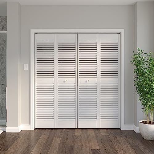 Image of Richelieu | Onward 72-inch Bi-Fold Sliding Double Door Hardware Kit, White