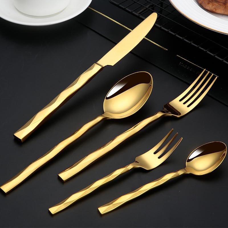 Set Cuchillos Cocina 40 Piezas Acero Inox