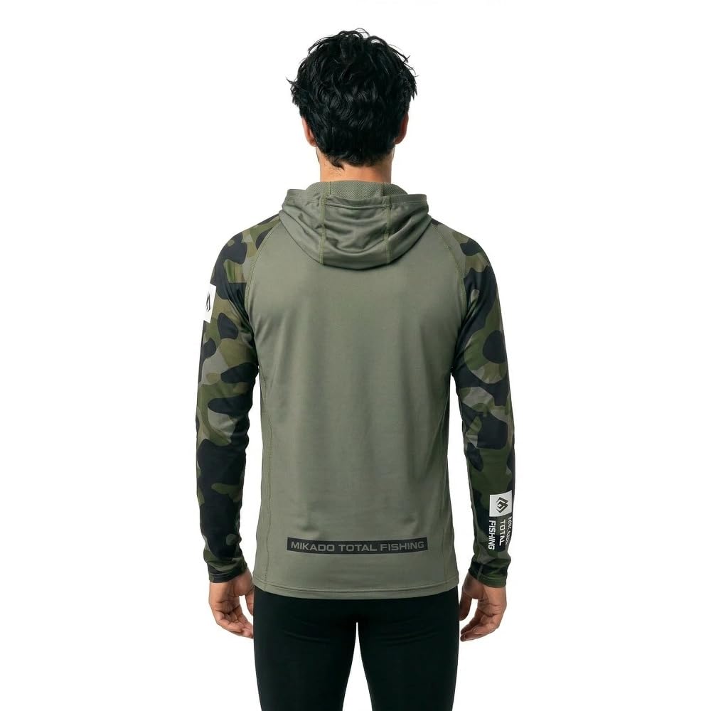 Mikado Gator UV Hooded Long Sleeve T-Shirt L