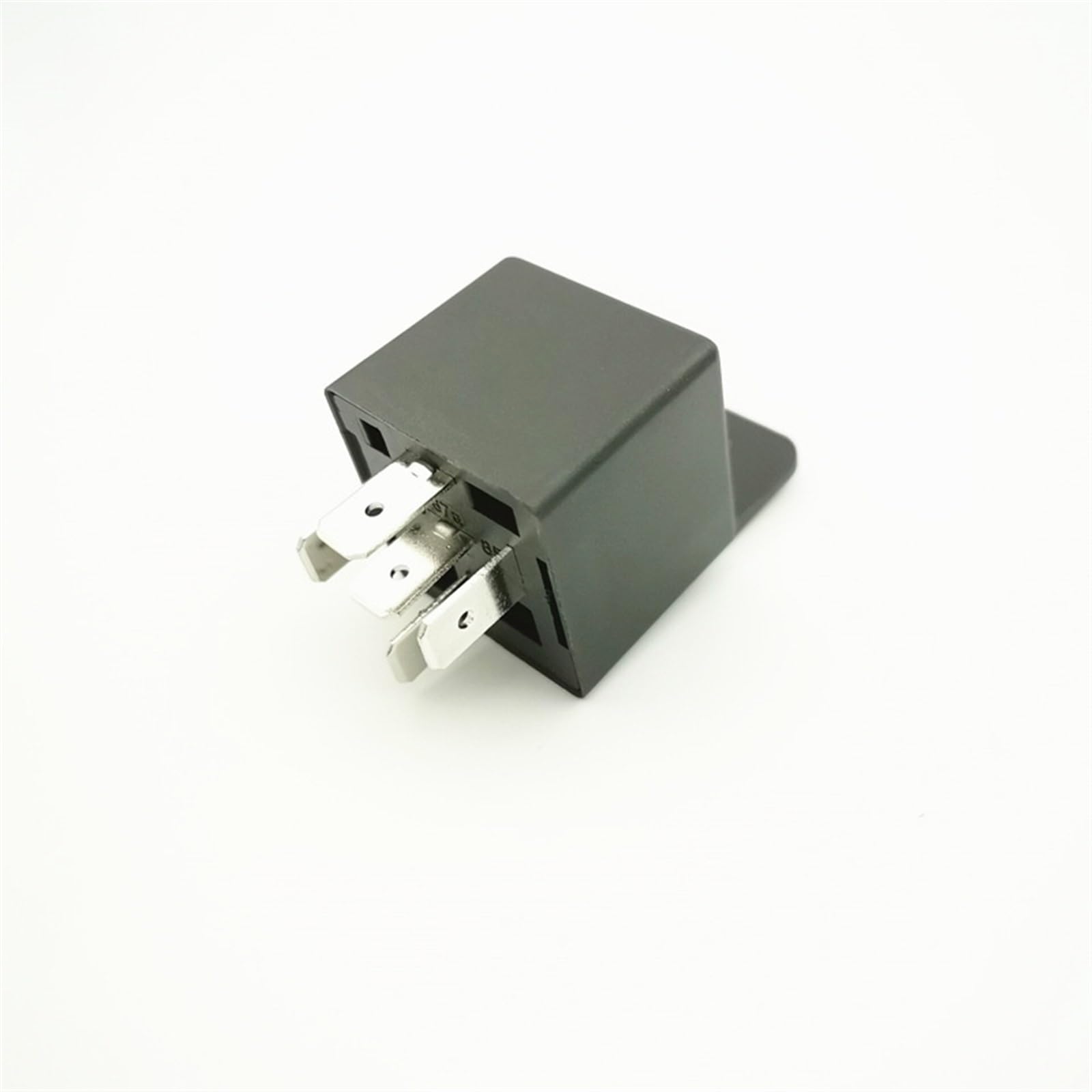 Relé de cinco pines, 12V, 5 pines, parte trasera de plástico, relé de alta potencia, 12V, cinco pines, relé de arranque automotriz, 1 Uds.