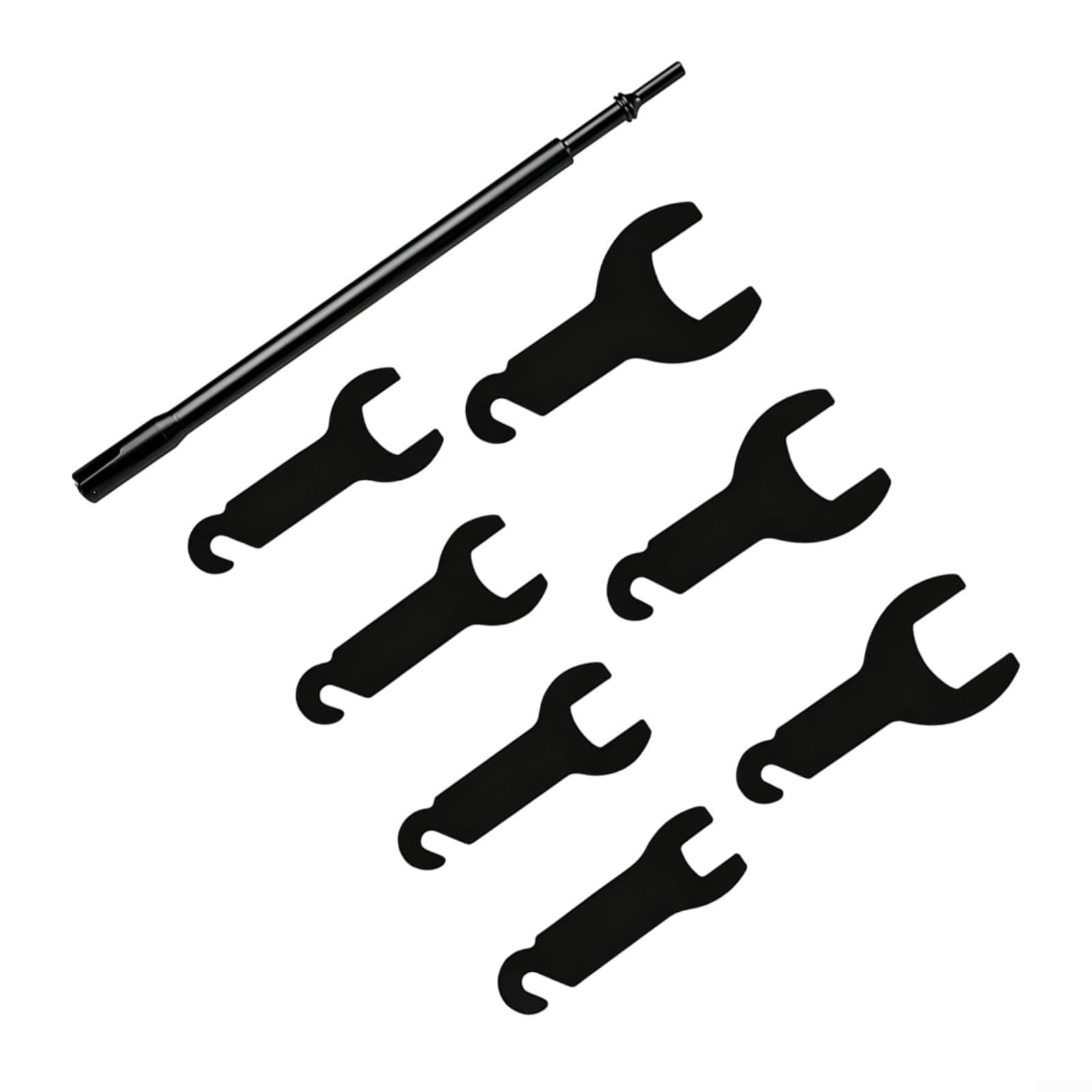Set di 8 chiavi pneumatiche per frizione e ventilatore, kit di riparazione automatica per pompa dell'acqua, chiave in acciaio al carbonio per pick-up SUV e furgone