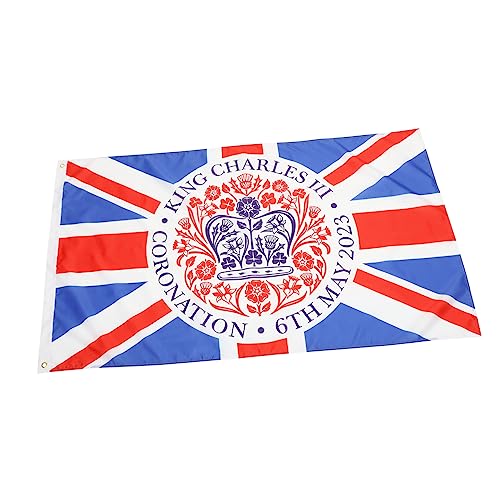 Drapeau Union Jack de qualité supérieure BESPORTBLE, lot de 2 bannières en polyester extérieur - 7