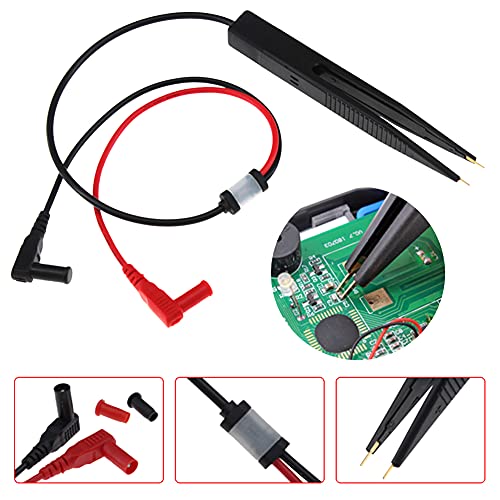 Image of Oumefar SMD Capacitance Test Pen White Multimeter Tester Probe for Microelectronic Components Voltage Tester Pen Volt Meter for Digital Multimeter Smart Multimeter