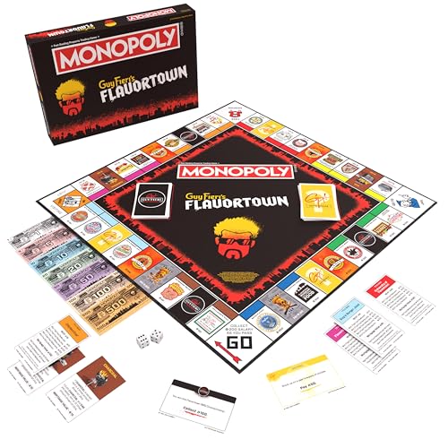 Monopoly: Flavortown juego de mesa edición estándar miniatura 3