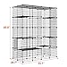 Oneluck Large Outdoor Cat House Catio Enclosure, DIY Cage Kennels Crate Spacious Exercise Place Ideal for 1-6 Cats, 55.1