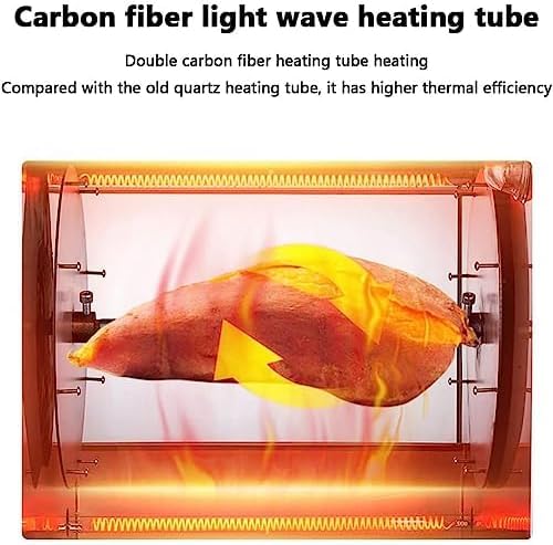 Kommerzieller Süßkartoffel-Bräter mit automatischer Zeitmessung und 0-300 ℃ Temperaturregelung für perfekt gekochte Süßkartoffeln und Mais
