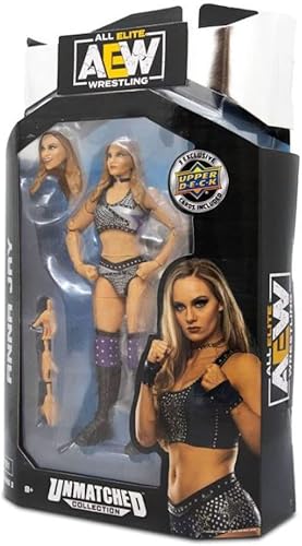 Miniatura 2 de AEW - Figura de acción de lucha libre inigualable de la colección de luminarias inigualables (elige luchador) (Anna Jay)