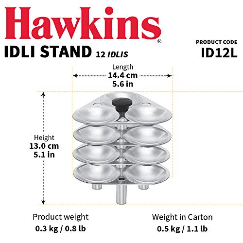 Hawkins G10 5-Liter Idli Stand for Pressure Cooker, Small by Hawkins - Image 3