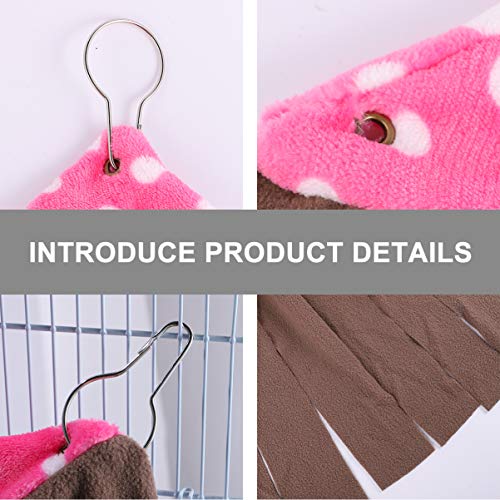 UKCOCO Pet Pendurado Rede Pequeno Animal Pendurado Ninho Macio Cama de EstimaÃ§Ã£o para Papagaios Ga