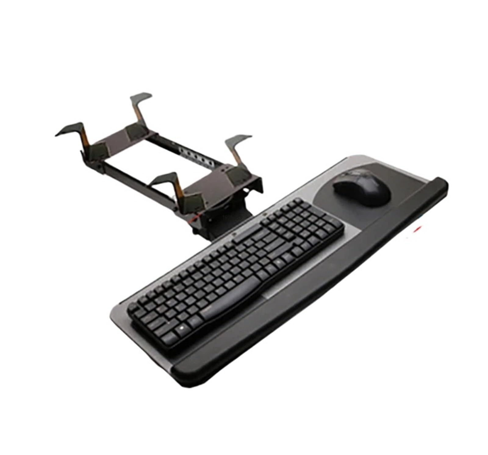 Support de plateau de clavier de bureau pour un espace informatique ordonné