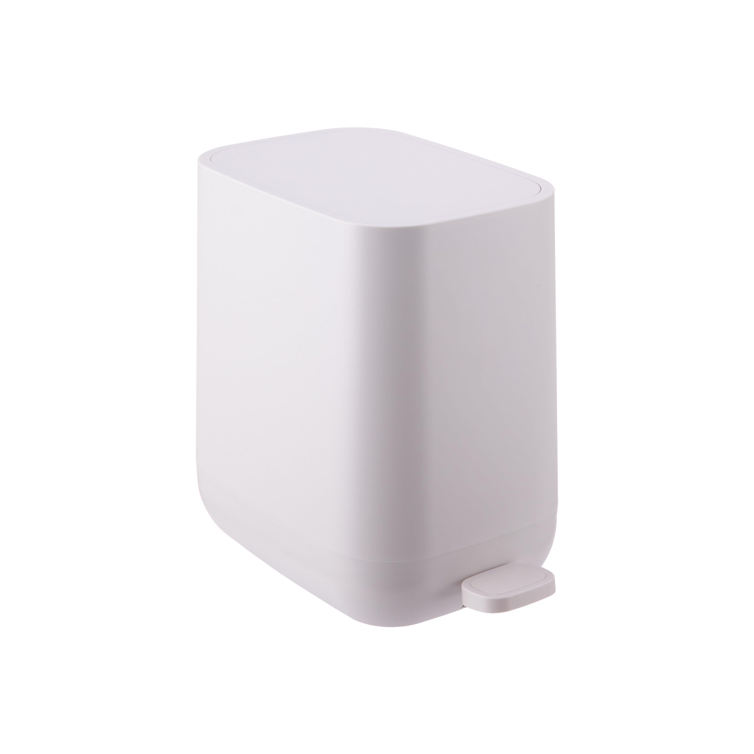 Relaxdays Cestino, 7 Litri, Chiusura Soft, Secchio Interno Rimovibile, plastica Opaca, a Pedale