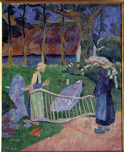 Toile Paul Sérusier Flower Barrel affiche 60x90cm pour habiller un grand mur vide