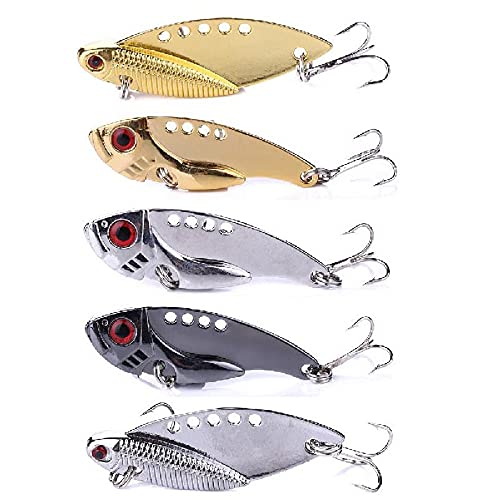LURESMEOW Blade Bait 5-Pack