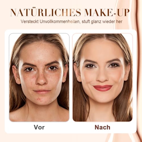 Generic Color Changing Foundation for Mature Skin, Concealer Cover Cream, Lightweight Liquid Foundations, Tone Suitable for All Skin Types (1pcs)