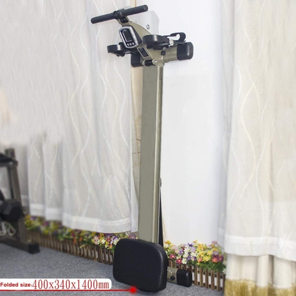 Magnetic Rowing Machine LED Monitor 12 Level Resistance Adjustment/330 LB Weight Capacity/Comfortable Seat Cushion