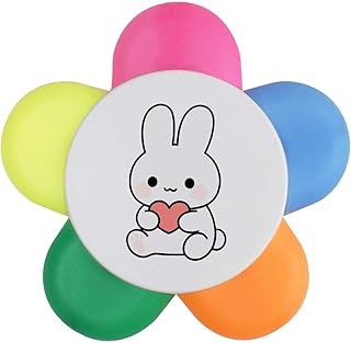 Azeeda 'Kawaii Bunny Holding Heart' Flower Sh...