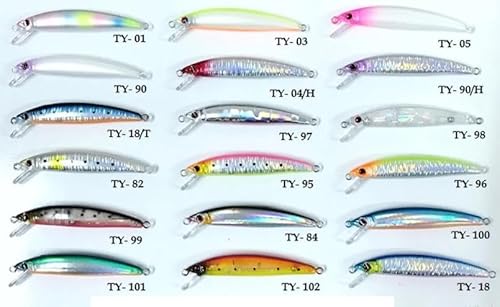 SAFİR Turko 70mm 3.8gr 30-80 Derinlik Sahte Balık TY-11