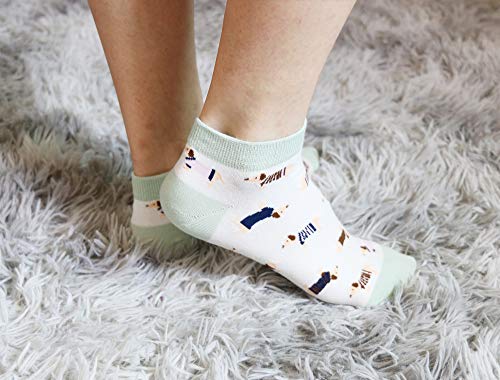 Women's Haute Dachshund Dog Socks Casual Crew Socks Animal Cute Socks Gifts for Women3