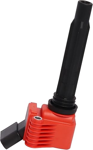 Miniatura 6 de ENA Juego de 4 bobinas de encendido rojas compatibles con Audi Volkswagen A6 A8 Quattro Q7 Q8 S4 S5 S5 Sportback SQ5 S8 SQ7 RS5 RS5 Beetle Sportback