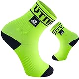 LEAKDRY Waterproof Socks,Breathable,Lightweight,Ankle Socks,Hiking,Running,Fishing,Unisex (US, Alpha, Medium, Regular, Regular, Bamboo/Green)